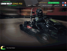 Tablet Screenshot of lehighvalleygrandprix.com